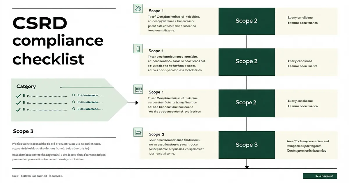 CSRD Scope 3 accounting guide for manufacturers