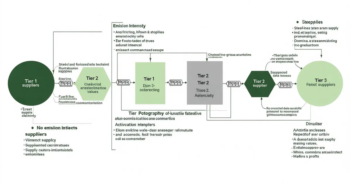 Carbon accounting for Detroit-area automotive manufacturing supply chain